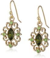 Thumbnail for your product : Michael Kors 1928 Jewelry Swirly Antique Filigree Earrings