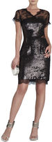 Thumbnail for your product : NeL Crossback Lace V-Neck Dress
