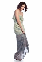 Thumbnail for your product : Gypsy 05 Carine Ruffle Tube Maxi in Charcoal