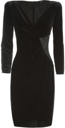 armani velvet dress