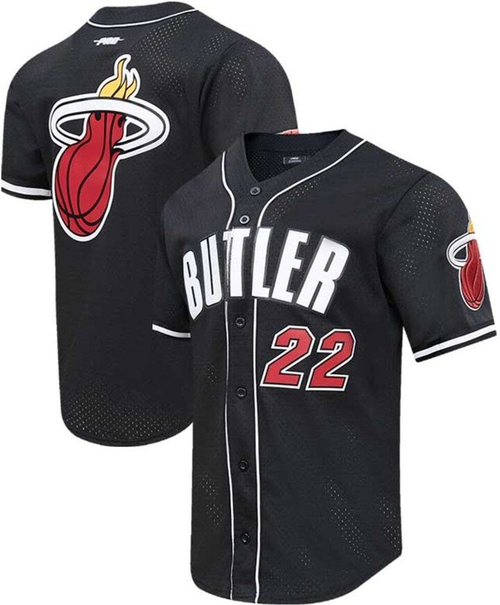 Men's Pro Standard Jimmy Butler Black Miami Heat Capsule Player