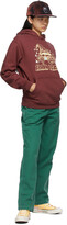 Thumbnail for your product : Brain Dead Burgundy Constantine The Wizard Hoodie