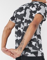 Thumbnail for your product : Nike Training t-shirt in geometric camo print