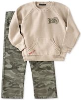 Thumbnail for your product : Calvin Klein Jeans Little Boys' 2-Piece Sweater & Camo Pants