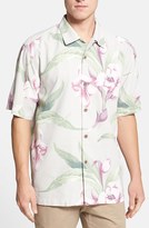 Thumbnail for your product : Tommy Bahama 'The Grand Floralscape' Original Fit Silk Campshirt