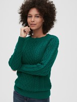 Thumbnail for your product : Gap Cable-Knit Crewneck Sweater