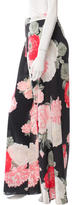 Thumbnail for your product : Alice + Olivia Flared Floral Print Pants