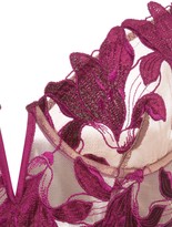 Thumbnail for your product : Fleur Du Mal Lily floral bustier bra