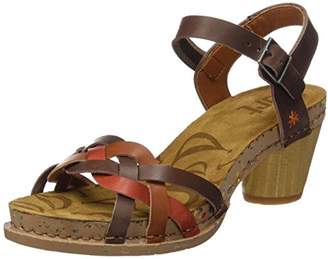 Art Women's 1110 Mojave I Laugh Sandals with Ankle Strap, Brown (Multi Brown)