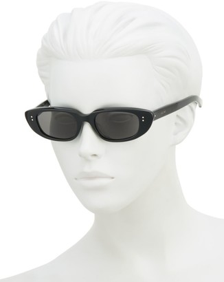 Celine 51MM Narrow Oval Sunglasses