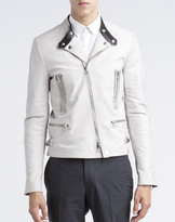 Thumbnail for your product : Lanvin Leather Biker Jacket