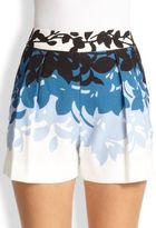 Thumbnail for your product : Carolina Herrera Floral Shorts