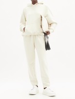 Thumbnail for your product : LES TIEN Brushed-back Cotton Hoodie - Ivory
