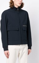 Thumbnail for your product : HUGO BOSS Logo-Patch Zip-Up Jacket