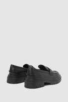 Thumbnail for your product : Reiss Leather Chunky Cleated Loafers