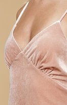 Thumbnail for your product : Lucca Couture Velvet Mini Slip Dress