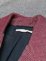 Thumbnail for your product : Stella McCartney houndstooth oversized coat