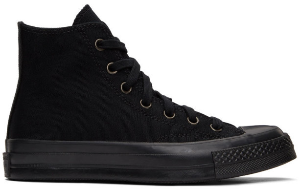 black chucks shoes