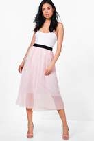 Thumbnail for your product : boohoo Sofia Boutique Tulle Full Midi Skirt
