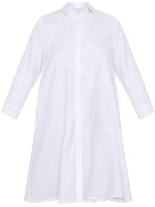 PrettyLittleThing Leni White Shirt Dress
