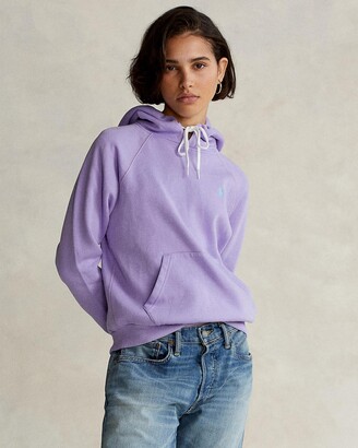 Polo Ralph Lauren Women's Purple Hoodies - Fleece Pullover Hoodie - Size L  at The Iconic - ShopStyle