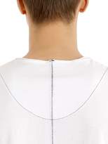 Thumbnail for your product : Giorgio Brato Raw Cut Cotton Jersey T-Shirt