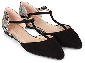 Accessorize Mary-Jane 2 Part Point Shoe