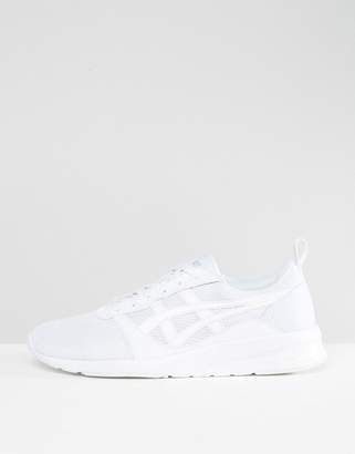 Asics Lyte Jogger Trainers In White H7g1n 0101