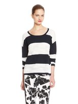 Thumbnail for your product : DKNY Bold Stripe Pullover