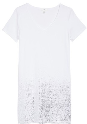 BP Women's Foil Detail T-Shirt Dress