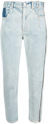 3.1 Phillip Lim Cropped Side Zip Jeans