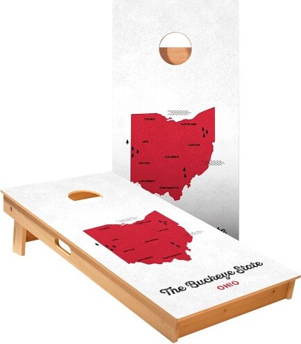 Skip's Garage SkipsGarageBuckeyeStateCornholeBoards-ACAStarSeries