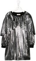 Thumbnail for your product : Andorine Metallic Pleated Dress