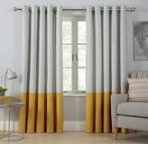 Unlined Eyelet Curtains Shopstyle Uk