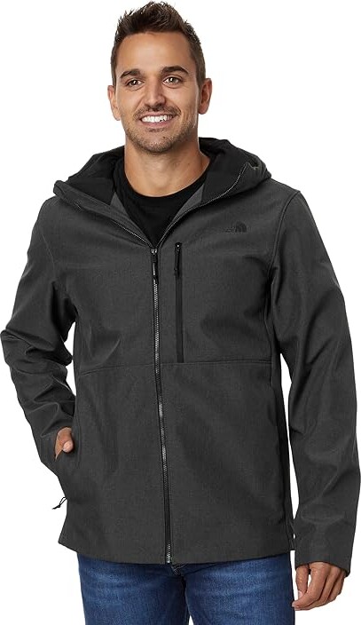 The North Face Apex Bionic 3 Hoodie Men's Clothing TNF Dark Grey Heather-NPF : LG