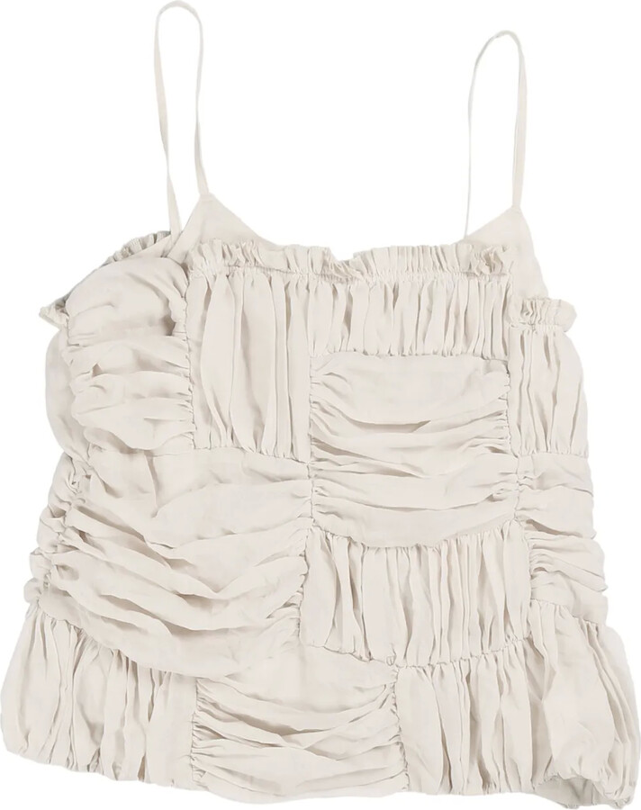 Comme des Garçons TAO Draped Sleeveless Top