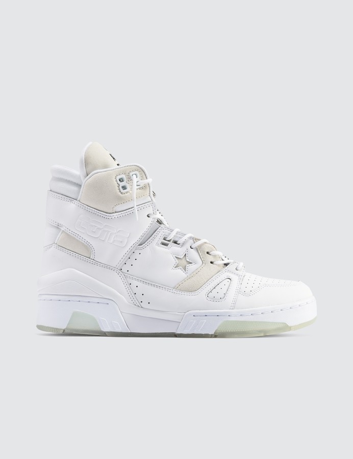 mens white leather converse