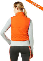 Thumbnail for your product : C&C California Velocity puffer vest with fleece sleeves
