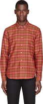Thumbnail for your product : Marc by Marc Jacobs Pink & Rust Plaid Greenwich Shirt