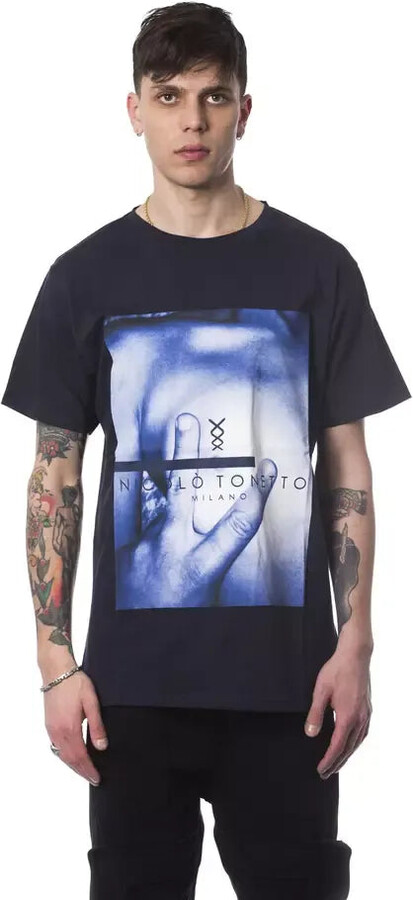 Nicolo Tonetto Cotton Men Men's T-Shirt