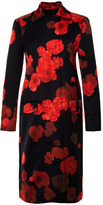 Thumbnail for your product : Giambattista Valli Long Floral-Print Satin Coat