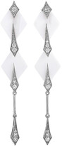 Thumbnail for your product : Roberto Demeglio 18K & Ceramic 0.85 Ct. Tw. Diamond Earrings