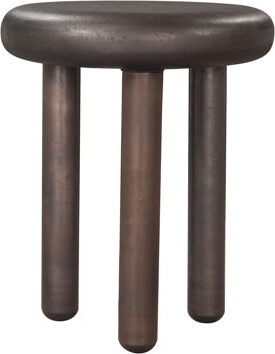 Orren Ellis Modern Side Table Accent End Table Small Living Room Table Bedside Nightstand Minimalist Round Table