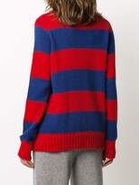 Thumbnail for your product : Opening Ceremony OC patch striped jumper