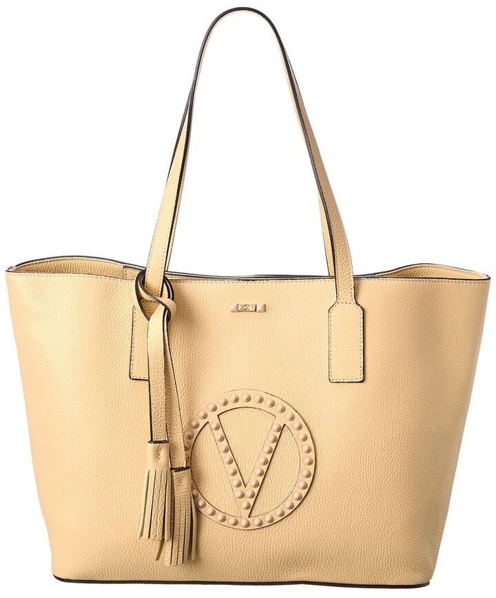 Valentino By Mario Valentino Soho Rock Leather Tote ShopStyle Shoulder Bags
