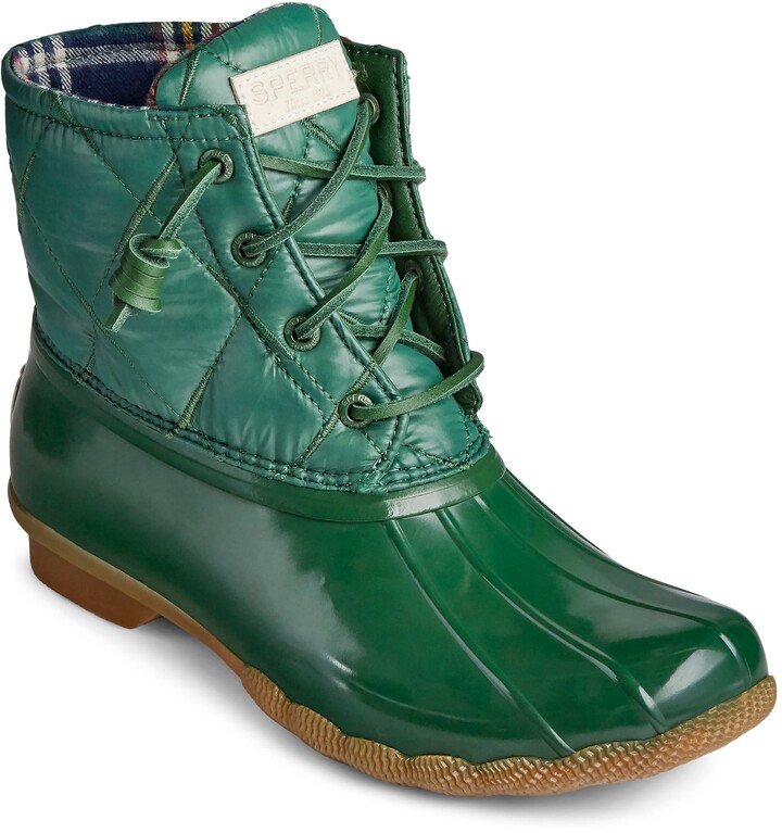 sperry saltwater waterproof rain boot