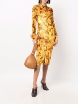 Thumbnail for your product : Kwaidan Editions Floral-Print Shirt Dress