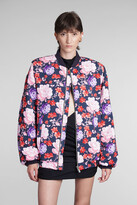 Bomber In Rose-pink Polyester 