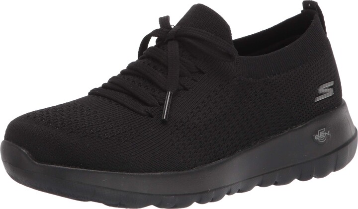Skechers Black Women's Slip On Sneakers | Shop the world's largest  collection of fashion | ShopStyle