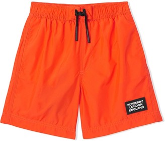 burberry swim trunks kids